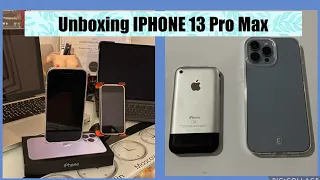 Iphone 13 Pro Max Unboxing + Accessories + Set-up (Aesthetic + ASMR)