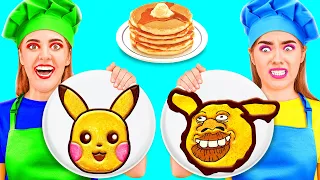 Творчий челендж з млинцями! Pancake Art Challenge від RaPaPa Challenge