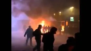 Kiev protests Independent Square street view latest Ukraine #euromaidan    #kiev