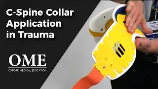 C-Spine Collar Application in Trauma