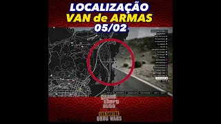 Localização VAN de ARMAS no GTA 5 Online (05/02)