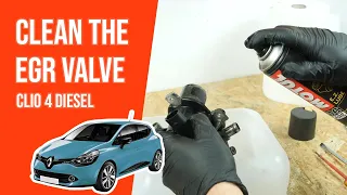 How to clean the EGR valve Clio mk4 1.5 dCi ♻️