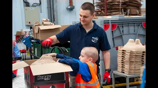 Erik's wish to go to the Henry factory | Make-A-Wish UK