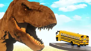 Cars vs T-Rex | Teardown