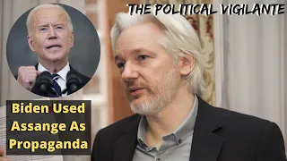 Julian Assange Used By Biden For CIA Propaganda