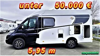 Carado Van V132 ED15 🔥 2022 🔥 günstige Wohnmobile unter 50.000 € ❗️Camper unter 6 m ❗️Test Roomtour