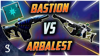 Bastion Vs Arbalest DPS (Particle Deconstruction) | Destiny 2 - Season of the Lost