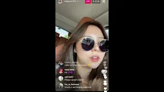 Jhope sister, jiwoo singing Euphoria on her instagram live #bts