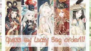 RECHARGING $100 for Lucky Bags in Love Nikki