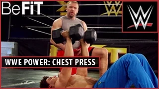 WWE Power Series: Dumbbell Floor Press Chest Exercise- Triple H