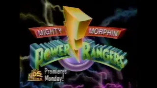 Mighty Morphin Power Rangers on Fox Kids 1993 Promo Compilation
