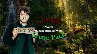 Cloudy Scene Pack (7 Zwerge - Männer allein im Wald)