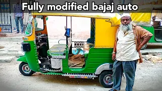 One of our customer bajaj Auto modified