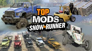 SnowRunner TOP MODS Vehicles from April to August 2022 - PART 2 | BabooWik