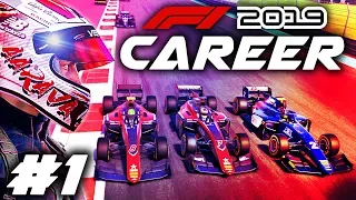 F1 2019 CAREER MODE Part 1: Our Journey to F1! Full F2 Story Mode Playthrough!