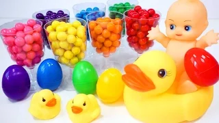 Colors Orbeez Birthday Cake DIY Learn Colors Big Orbeez Jelly Slime Song For Kids #faber