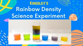 Incredible And Easy Rainbow Sugar Water Density- Science Experiment