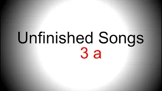 Palm muted acoustic guitar singing backing track - Unfinished song No.3 a