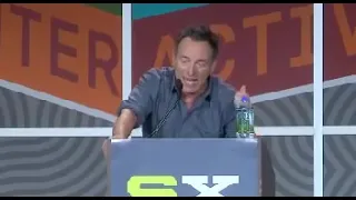 Bruce Springsteen talks about Elvis Presley