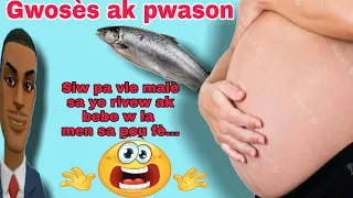 Men sa kap rivew siw manje pwason pandanw ansent lan😲