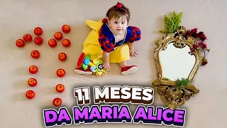 FOTOS DO ÚLTIMO MESVERSÁRIO DA MARIA E ELA CHOROU!!!