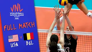 USA 🆚 Belgium - Full Match | Women’s Volleyball Nations League 2019