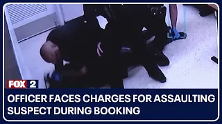Officer faces charges for assaulting suspect during booking, previous complaint resurfaces