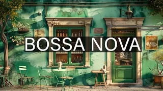 Smooth Jazz Background Music with Vintage Cafe ☕ Bossa Nova Music with Outdoor Coffee Shop