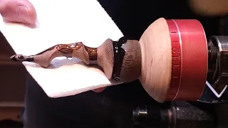 Woodturning | Maple Burl Lidded Box