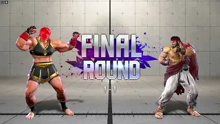 [ SF6 ] Ryu vs Marisa - Ranked Match - Bronze