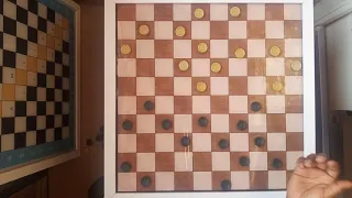 Draughts Game STRATEGY || How to set a Trap Draught/Checkers Game; Trap 1- Thunder Strike Version 1