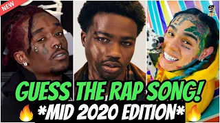 GUESS THE RAP SONG *MID 2020 EDITION* 🔥