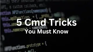 These Cool CMD (Command Prompt) Tricks Will Amaze You! @FireBoxTech #FireBoxTech
