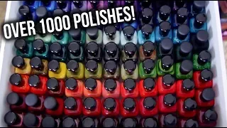 My ENTIRE Nail Polish Collection + Storage (Over 1000 Polishes!) || KELLI MARISSA