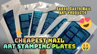 Nail Art Stamping Plates Review | Cheap Nail Art Products in India on Amazon | Synaty Stamping Plate