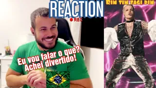 REACTION Baby Lasagna - Rim Tim Tagi Dim | Croatia 🇭🇷 | FINAL  | Eurovision 2024 |😁😁| REACT | 🇧🇷#42