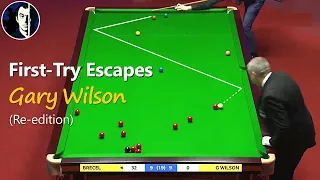 First-Try Escapes by Gary Wilson (re-edition) | 2019 World Snooker Championship