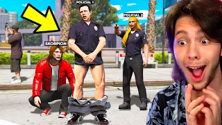 TROLANDO OS POLICIAIS DO GTA 5 RP!!