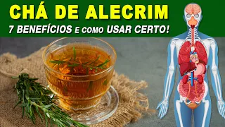 CHÁ DE ALECRIM - Por que TODO MUNDO está tomando?! Benefícios e Como Tomar Certo!