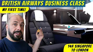 British Airways Club Suite Business Class Review - Singapore to London Heathrow - Dirty but good!