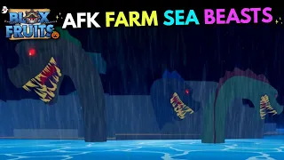 How To AFK Farm SEA BEASTS! 🤑💰 | Blox Fruits UPDATE 20 🔥