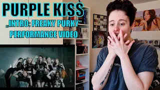 PURPLE KISS (퍼플키스) - "Intro : Freaky Purky" Performance Reaction