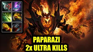 🔥 2x ULTRA KILLS - Paparazi - Shadow Fiend - 24 Kills - DOTA 2 Pro Game Highlights
