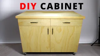 Easy DIY Plywood Cabinet - Make it Yourself! | Woodworking