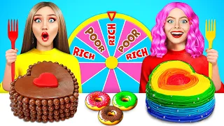 Rich vs Poor Cake Decorating Challenge | Me vs Grandma vs Chef Cooking Challenge by MEGA GAME