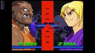 Street Fighter Zero 3 Upper - Ken vs A Rectangle