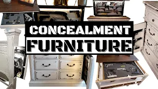 GUN CONCEALMENT FURNITURE IDEAS