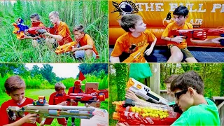 Nerf War: Capture the Flag BEST MOMENTS!