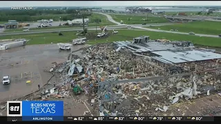 Oklahoma residents, businesses cleanup damage left behind by tornadoes