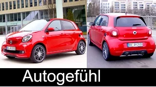 Smart Brabus forfour Exterior/Interior preview - Autogefühl